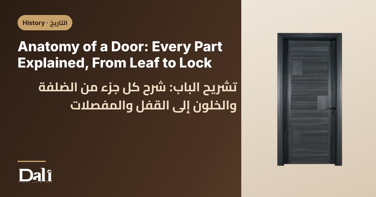 Anatomy of a Door: Every Part Explained, From Leaf to Lock